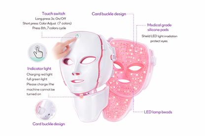lumi glow LED Anti-Aging Face Mask